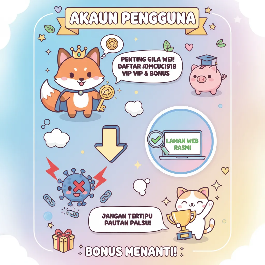 Daftar Akaun Jomcuci918 VIP & Bonus