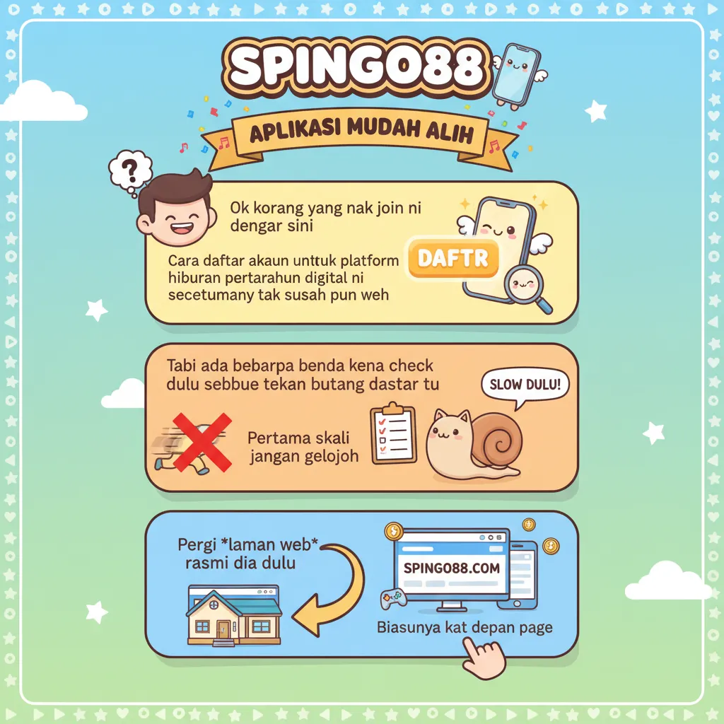 Cara Daftar Akaun Spingo88 & Kasino Langsung