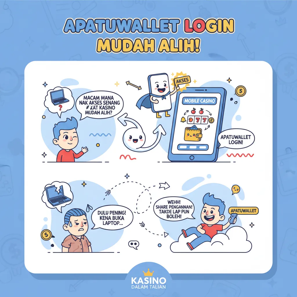 Akses Apatuwallet Login di Kasino Mudah Alih
