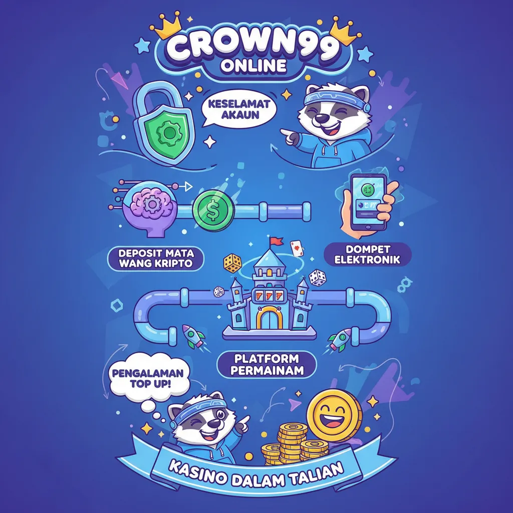 Crown99 Online: Deposit Mata Wang Kripto & Keselamatan Akaun