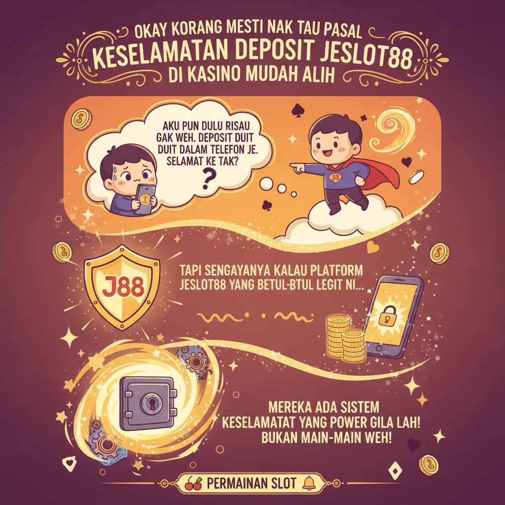 Keselamatan Deposit Jeslot88 di Kasino Mudah Alih